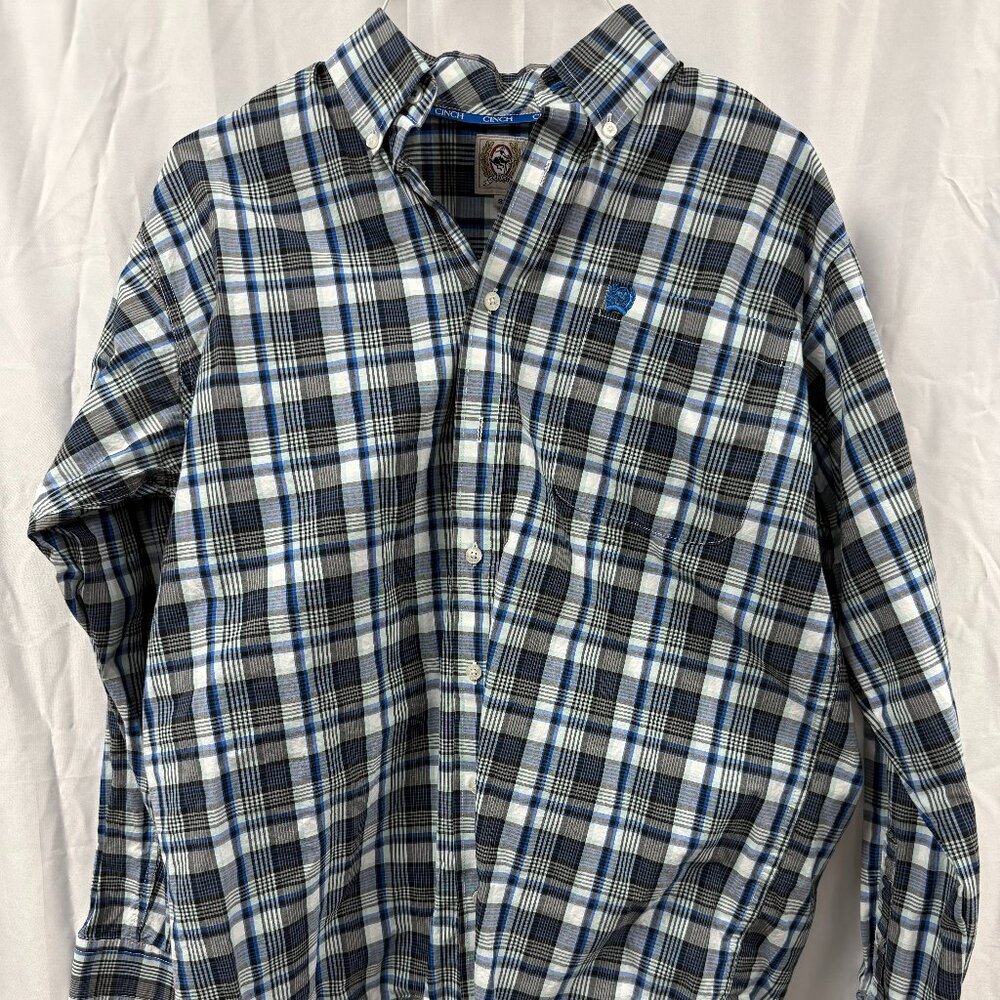 Men's Cinch Long Sleeve Button Up Dress Shirt